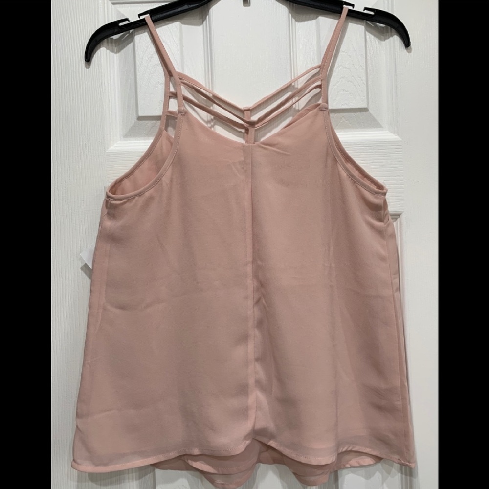 Charlotte Russe Blush Shirt, size XS